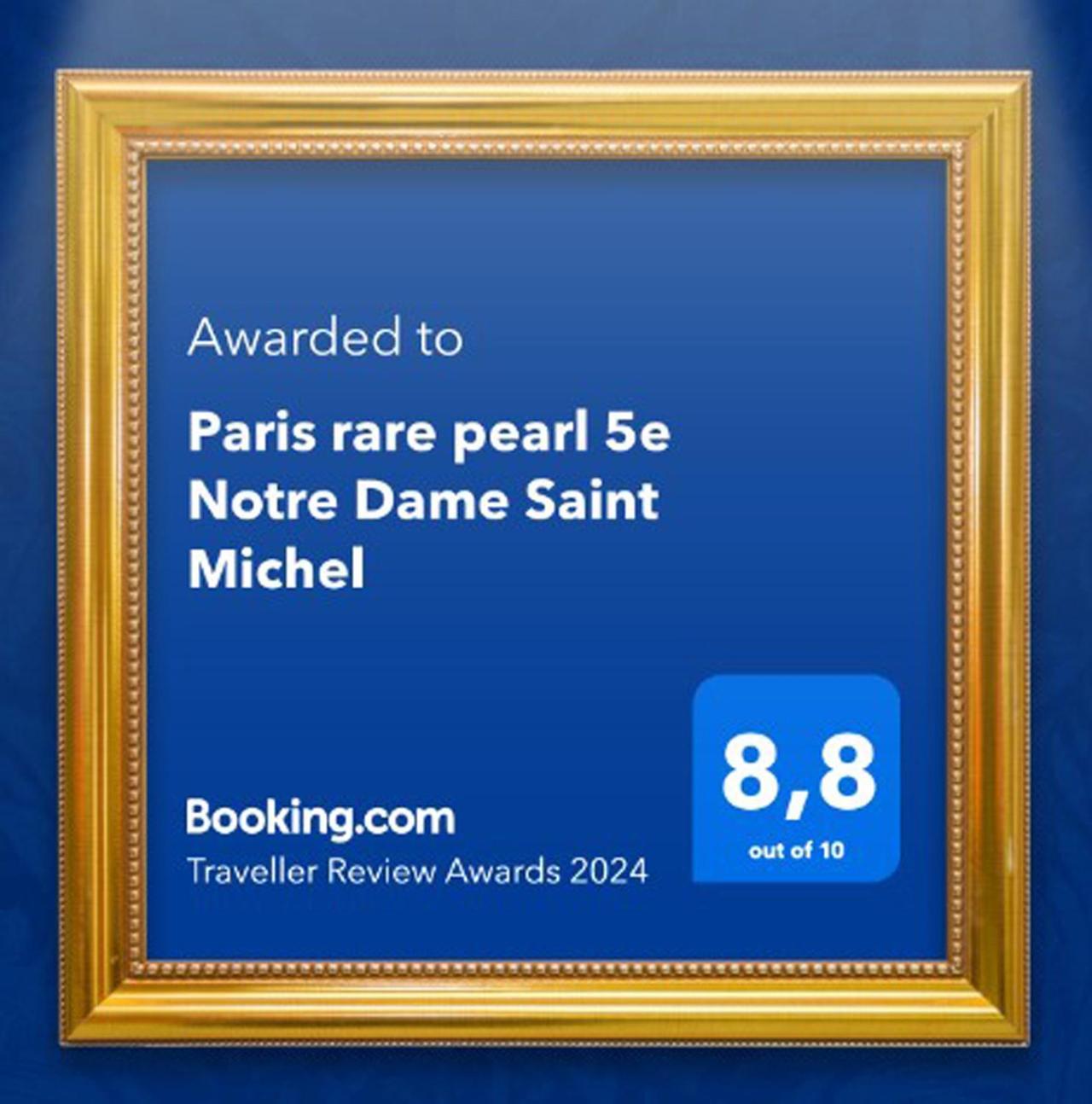 Paris Rare Pearl 5E Notre Dame Saint Michel Apartment Luaran gambar